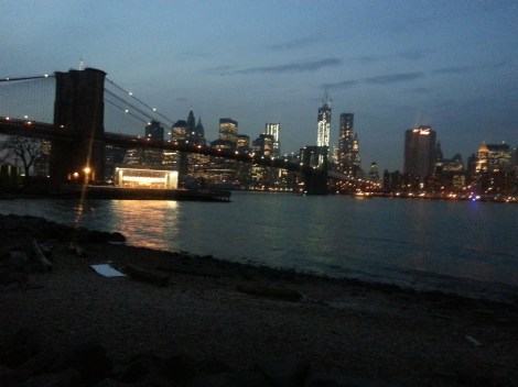 brooklyn bridge + lower manhattan/bklyn/nov 30, 2012