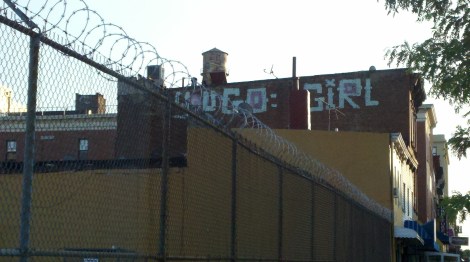 YOU GO GIRL!/myrtle ave, bed-stuy, bklyn/sept 2011