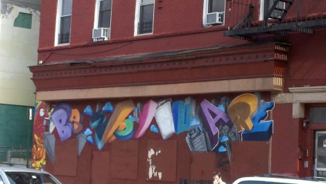 BE WHO YOU ARE/dekalb ave, bed-stuy, bklyn/may 2012
