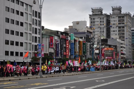 dpp protest/taipei/jan 2013