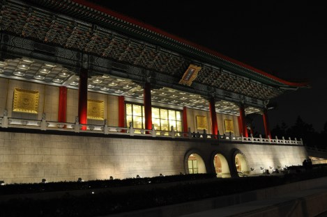concert hall at night (obv)/taipei/dec 2012