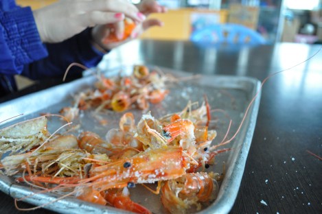 the remnants of our feast/danshui district, taipei/feb 13, 2013