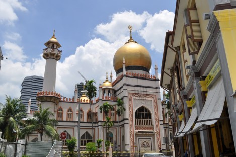 masjid sultan mosque/arab quarter, singapore/march 2013