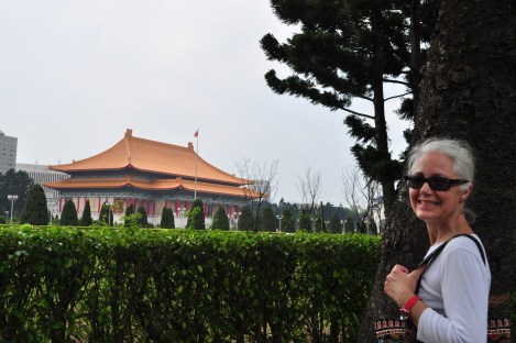mama posing at cks/taipei/march 2013