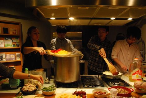 making stone soup in feb/red room/photo by disha