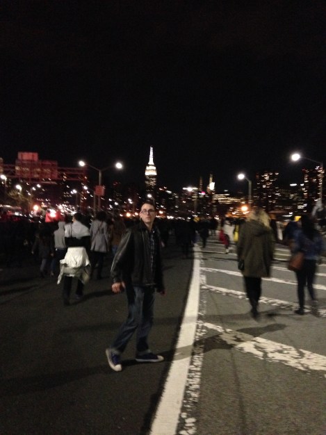 approaching Empire State Building on FDR