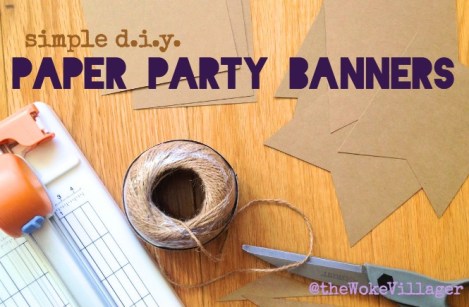 Paper Banners @theWokeVillager